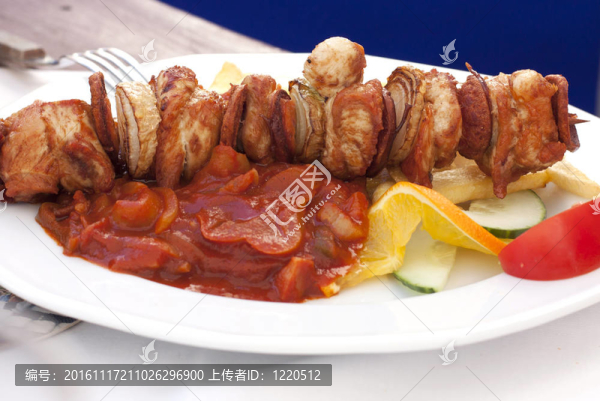 蔬菜牛肉串