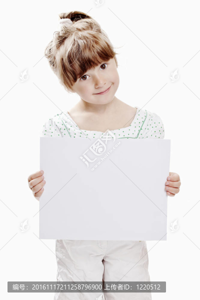 帶紙的女孩