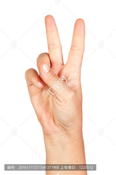 手制造勝利的標(biāo)志