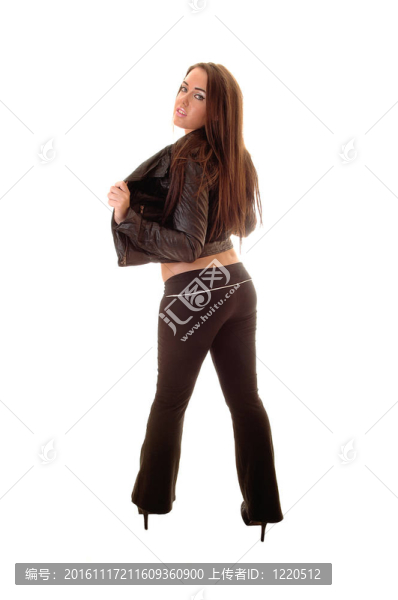 從后面的女孩。