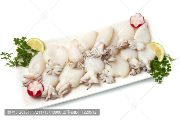 新鮮墨魚
