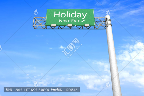 高速公路標(biāo)志-假日