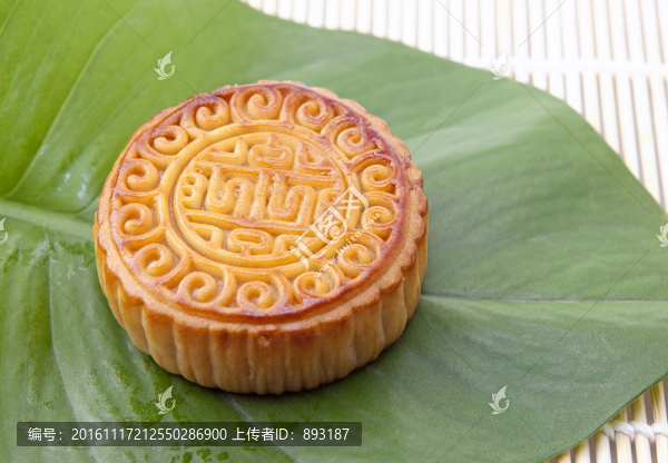 葉子上的月餅