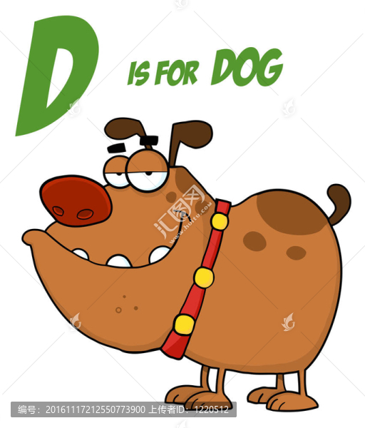字母D的狗