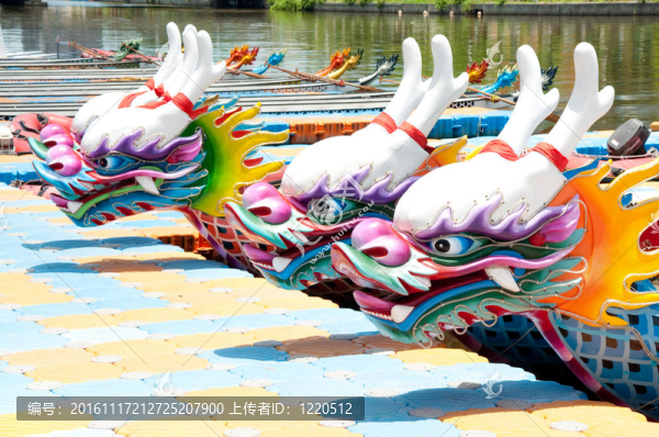 中國龍船頭