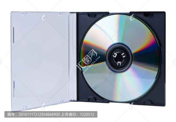 隔離箱中的光盤。