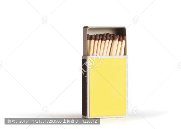 打開黃色的火柴盒