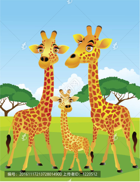 Giraffe的家人