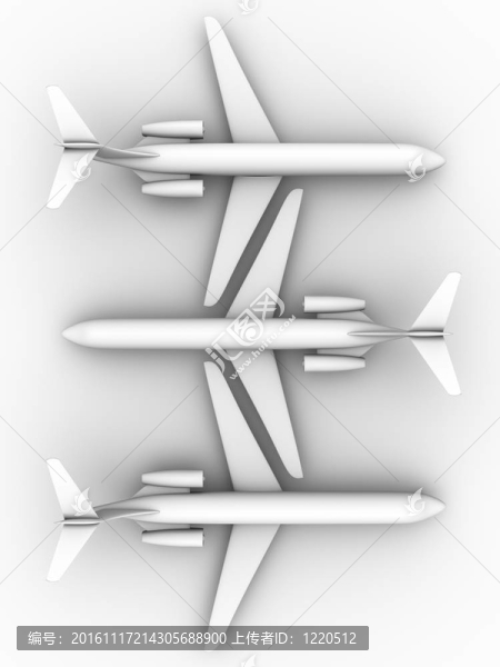 三白色的飛機