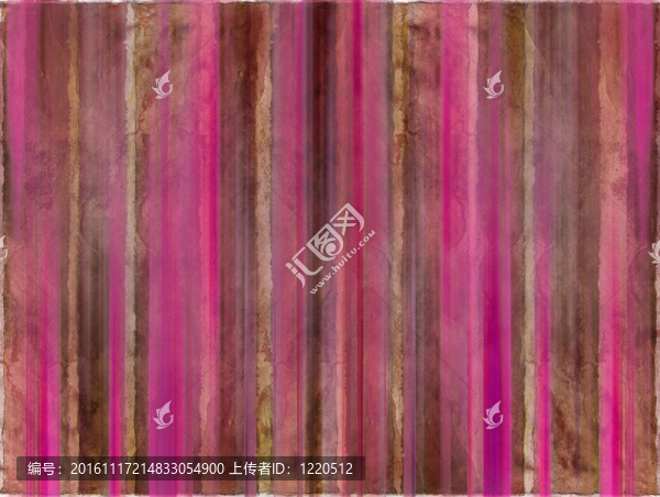 棕色和粉紅色的水彩洗條紋
