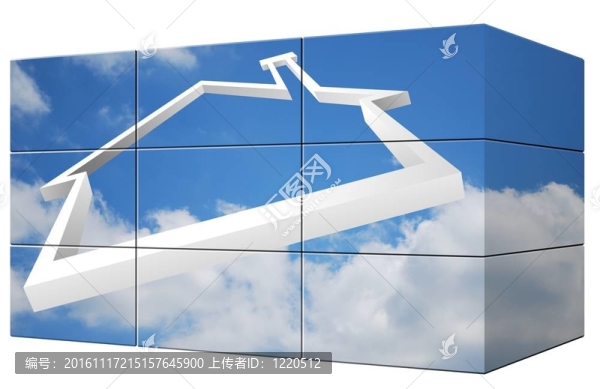 有房子和天空的街區(qū)