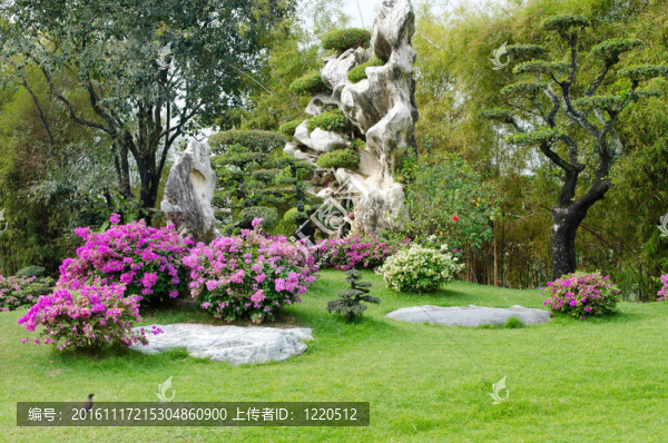 泰國美麗的花園