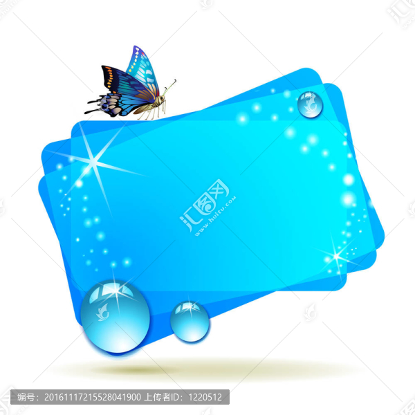 抽象背景與蝴蝶