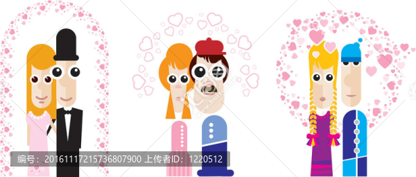漫畫人；化裝舞會；婚禮