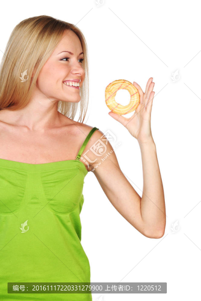 吃蛋糕的女人