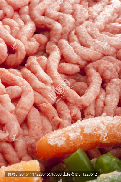 切碎的肉
