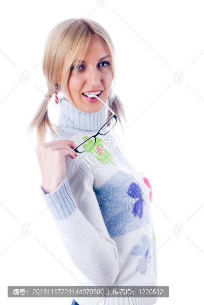 微笑的女孩