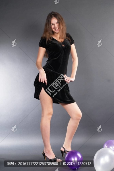 美麗和性感的黑人女孩