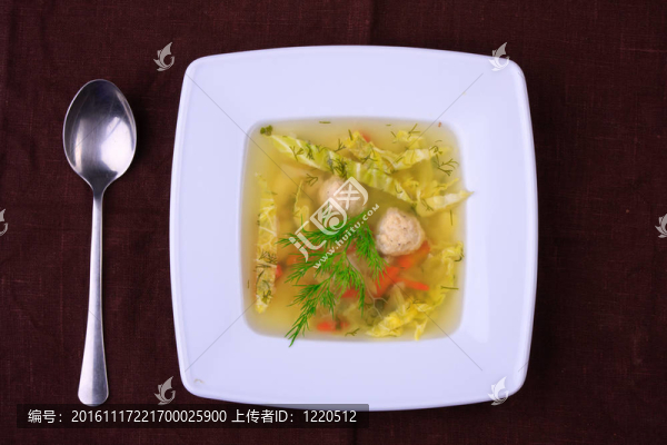素菜湯