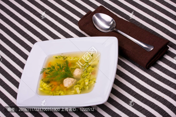 素菜湯