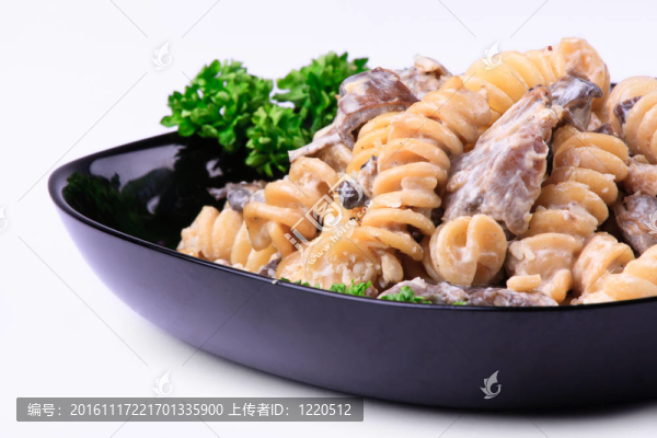 煮熟的面條