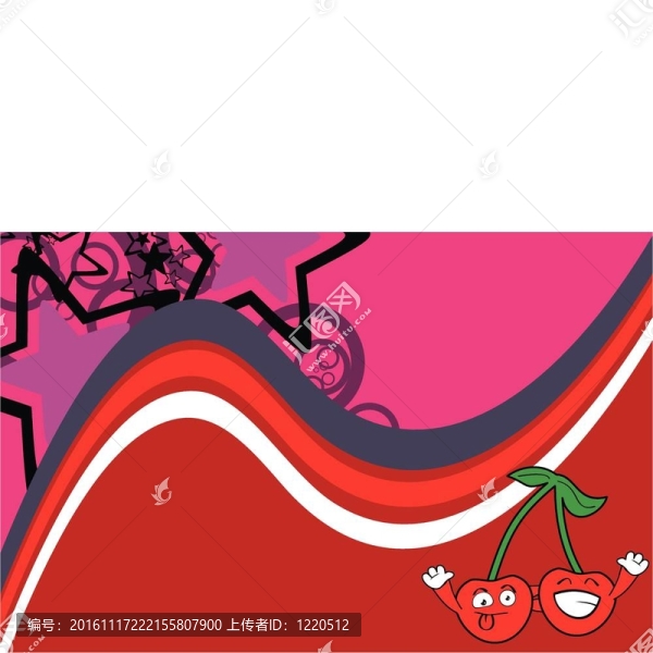 小櫻桃卡通background13