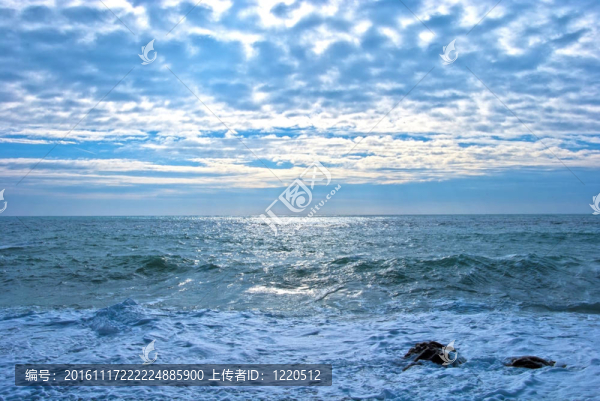 天空越過海洋
