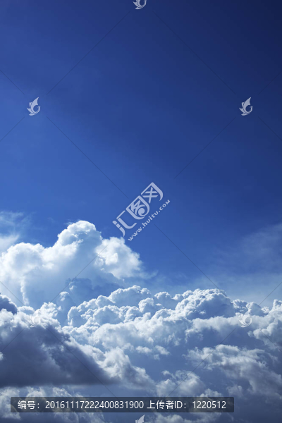 多云的天空