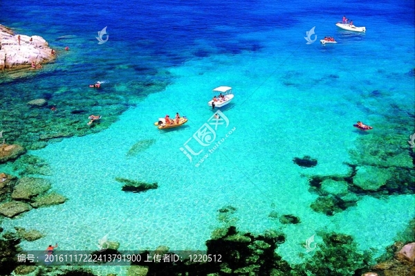 touquoise透明的海