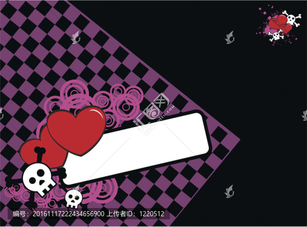 心background10頭骨