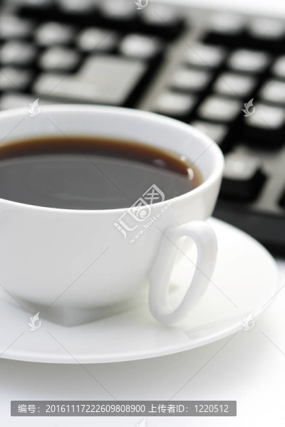 喝咖啡休息
