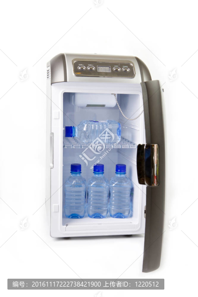 帶瓶水的旅游汽車冰箱