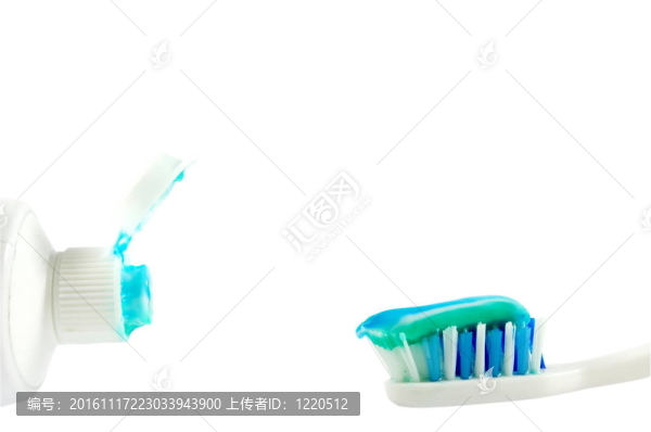 牙膏和牙刷