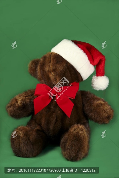 泰迪熊Santa,Hat