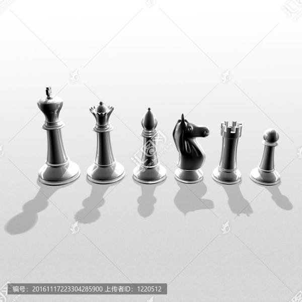 三維創(chuàng)建象棋藝術