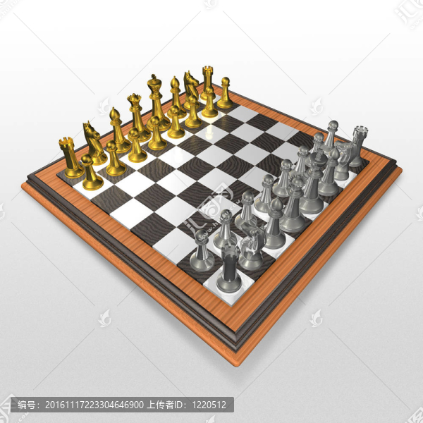 三維創(chuàng)建象棋藝術(shù)