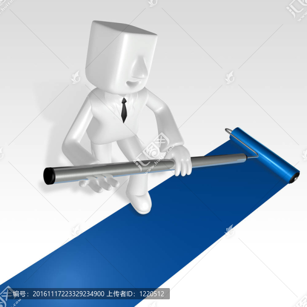 3D商務(wù)男士畫