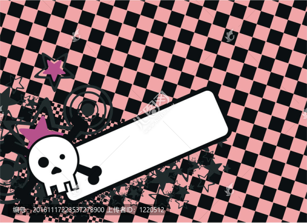 卡通background9頭骨