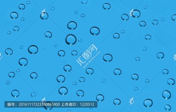 玻璃宏上的水滴