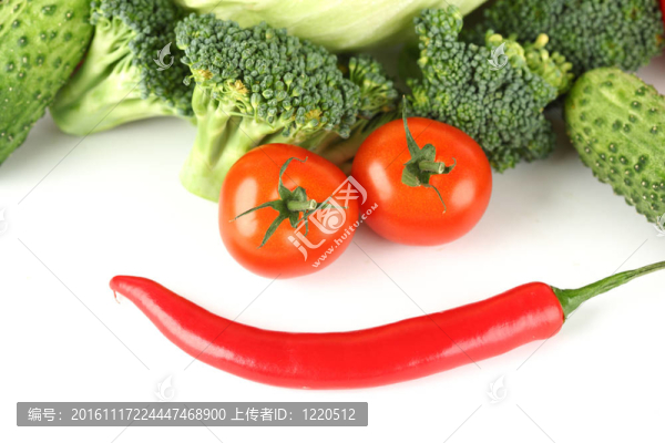 蔬菜的微笑