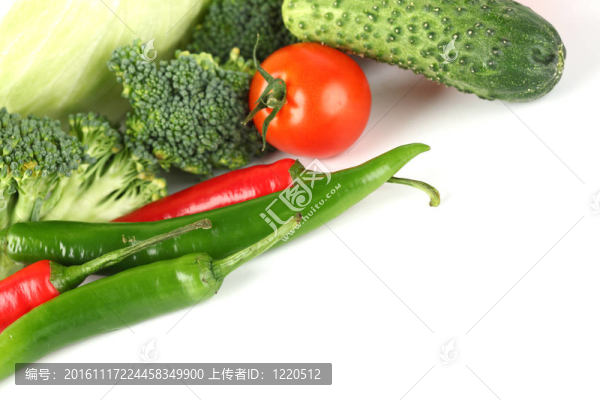 蔬菜堆