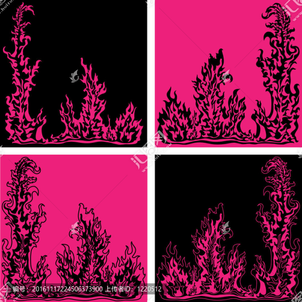 對fire_pink黑框