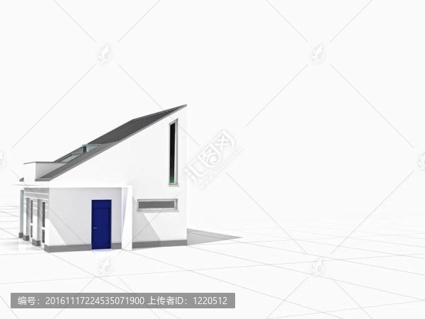 現(xiàn)代房子3D
