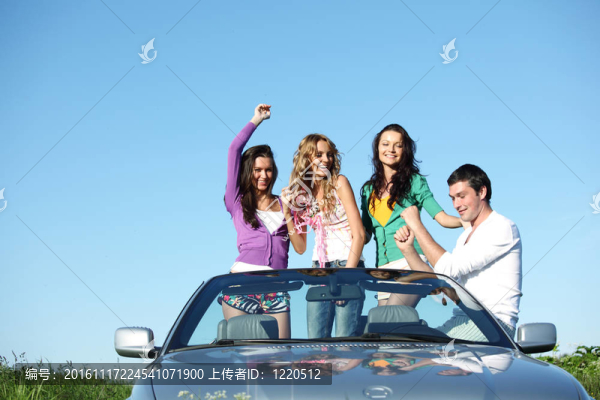 朋友的車
