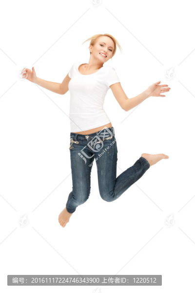 快樂和無憂無慮的十幾歲的女孩