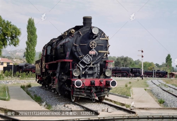 45002土耳其蒸汽機車