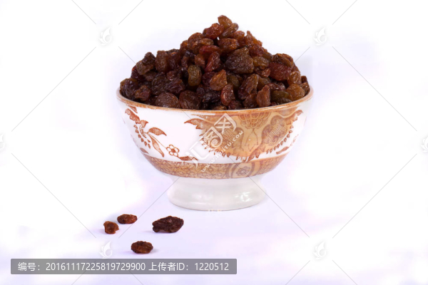 碗里的葡萄干