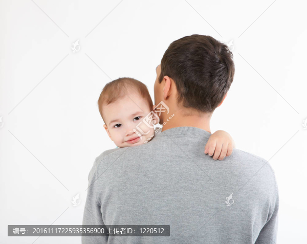 父親與小兒子的畫像