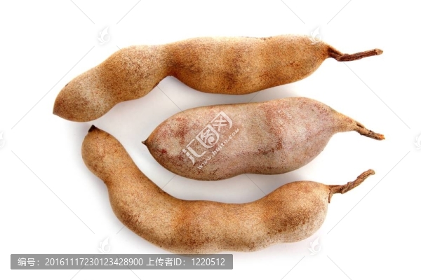 羅望子羅望子豆莢分離