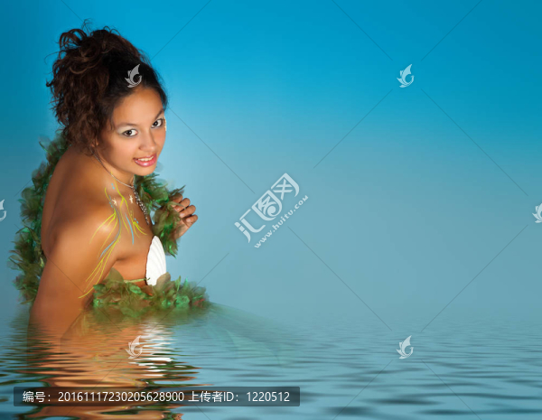 美人魚的女孩